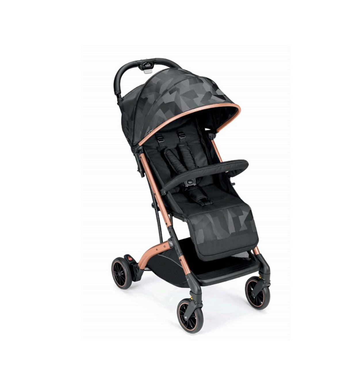 Passeggino Compass 2.0 Jacquard - Colore Antracite, Pieghevole, Design Moderno E Funzionale - Foto 7