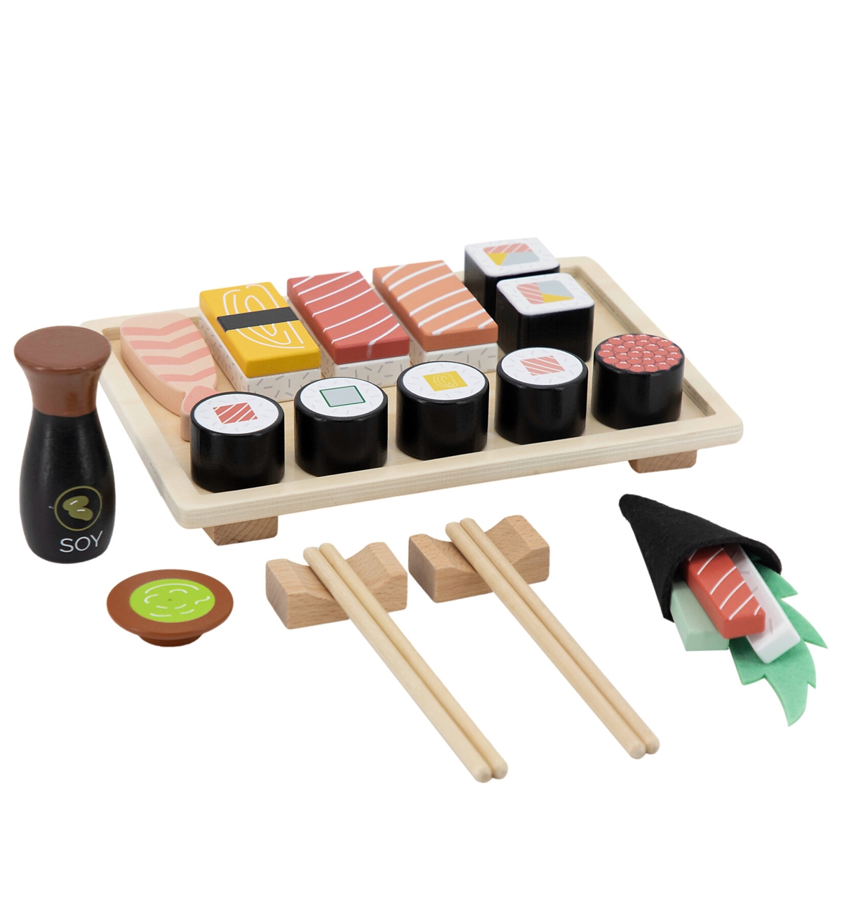 Gioco Set sushi in legno - Tryco - Prezzo: 22,95€ - Codice articolo:  5TTR353012 - Gioco Negozio Online