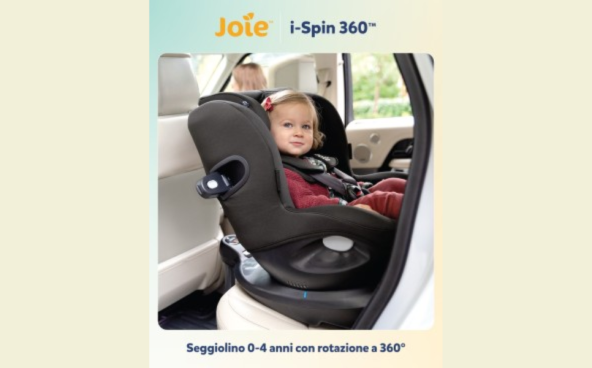 Joie i-Spin 360™: viaggia con il tuo bambino comodamente e in sicurezza