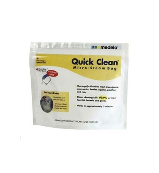 Sacche per microonde Medela Quick Clean