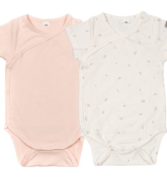 Tulips Mix Bamboom 2-piece Short Sleeve Body Set