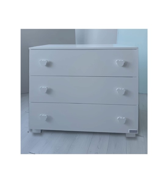 Como' 3 Cassetti Con Pomelli Orso