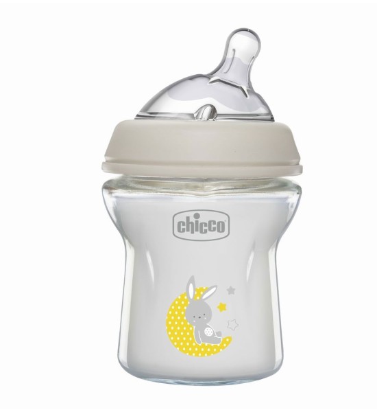 Biberon Natural Feeling Chicco in Vetro 150 ml
