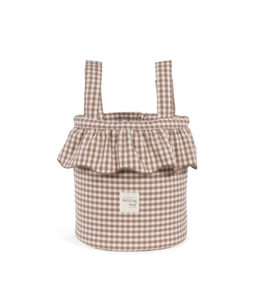 Borsa Bucket  Pralinè Vichy - Walking Mum