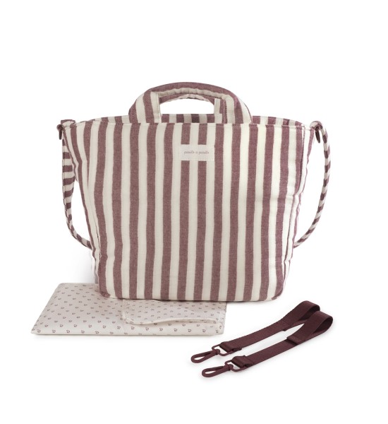 Borsa Fasciatoio Cherry Strisce Pasito a Pasito