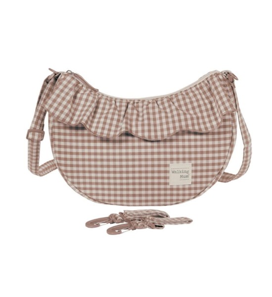 Borsa a Tracolla Gondola Praliné Vichy - Walking Mum 