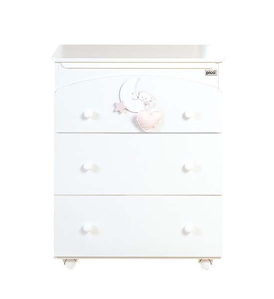 chest of 3 drawers picci lila