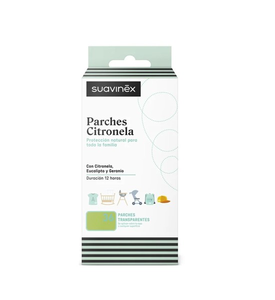 Adesivi Antizanzare alla Citronella – Suavinex 