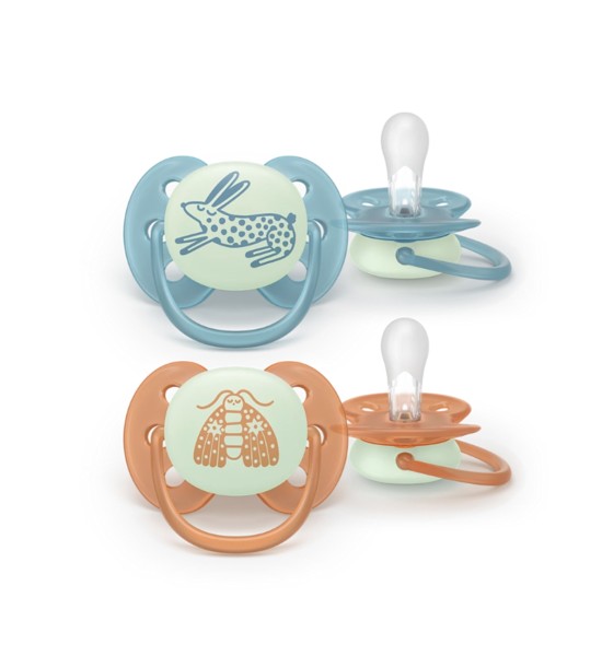Succhietto Pacifier Ultra SoftNighttime 18+ - Philips Avent