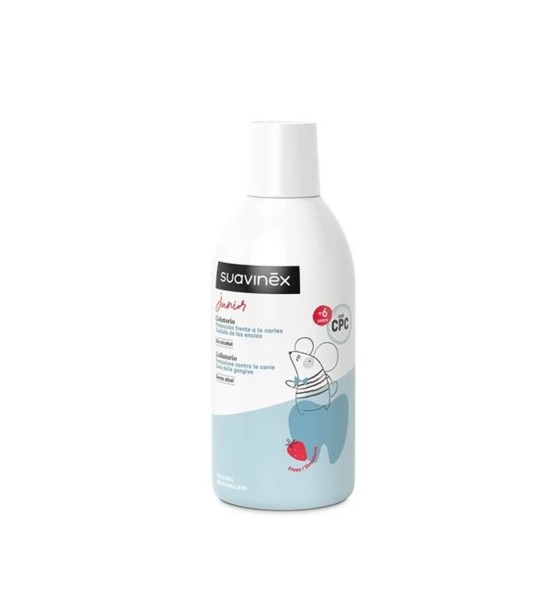 Collutorio Junior Gusto Fragola 500ml - Suavinex 