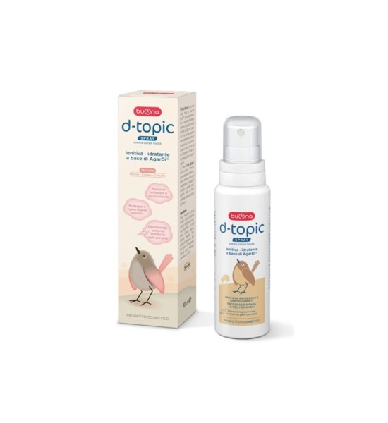 D-Topic Emulsione Crema Corpo Fluida Idratante A Base Di Agardi' 100 ML - Buona