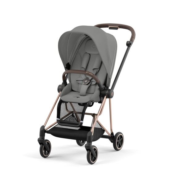 Silla de paseo Cybex Mios 2023 con estructura en oro rosa