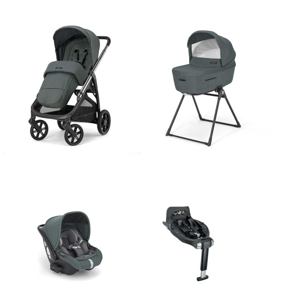 System Quattro Inglesina Aptica con Darwin Recline + Base Isofix 360°
