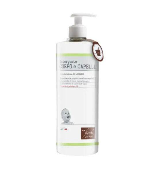 Detergente Corpo e Capelli Fiocchi Di Riso 750 ML