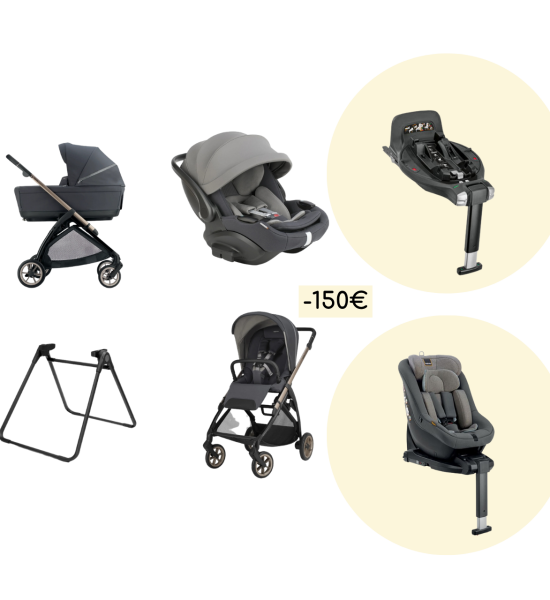 Promozione System Quattro Inglesina Electa con Darwin Recline 2026 + Base girevole Darwin 360° e Darwin Next Stage