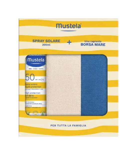  Spray Solare SPF 50 200 ml + Borsa Mare - Mustela 