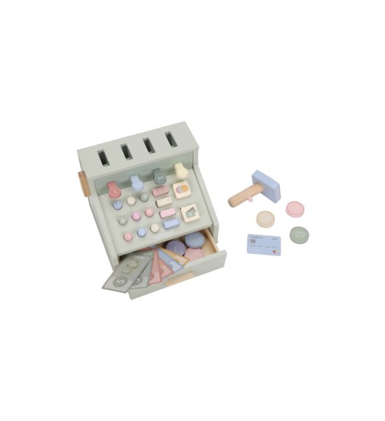 Little Dutch Cash Register With Wooden Scanner