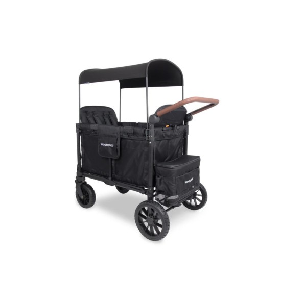 Passeggino Wagon 4 posti W4 Luxe Pro jet black Wonderfold