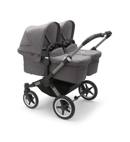 ULTIMO ESPOSTO Bugaboo Passeggino Donkey 5 Gemellare Grigio/Antracite