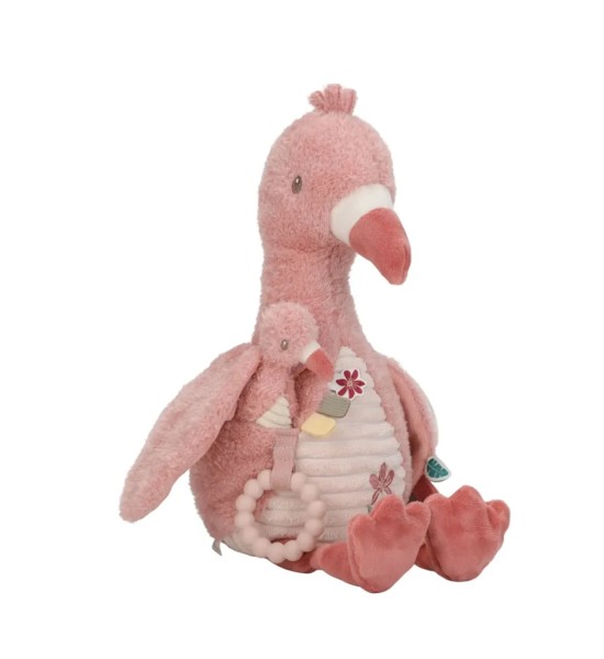 Peluche Fenicottero Multiattività - Little Dutch