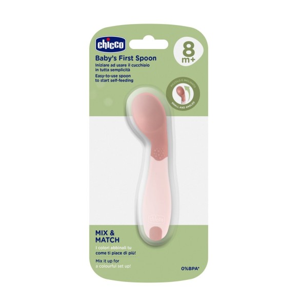 Primera cuchara angulada Chicco 8m+