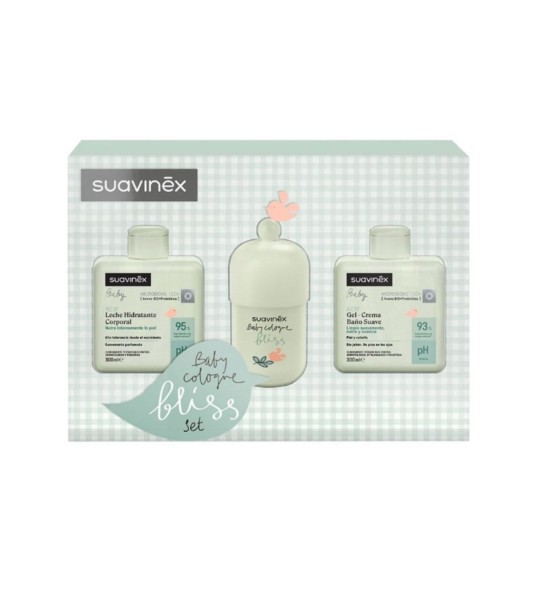 Set Bliss colonia 100 ml + cosmetica 300 ml - Suavinex 