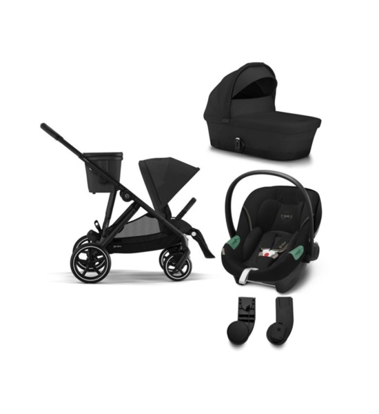 Promozione Trio Passeggino Gazelle S + Gazelle Cot S + Seggiolino Auto Aton s2 e Adattatori con Marsupio Amya Esclusivo (opzionale)