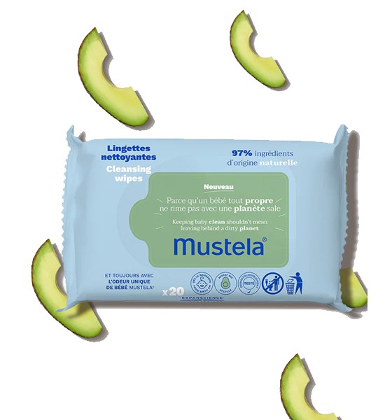 Mustela Multipurpose Wipes 20 Pcs