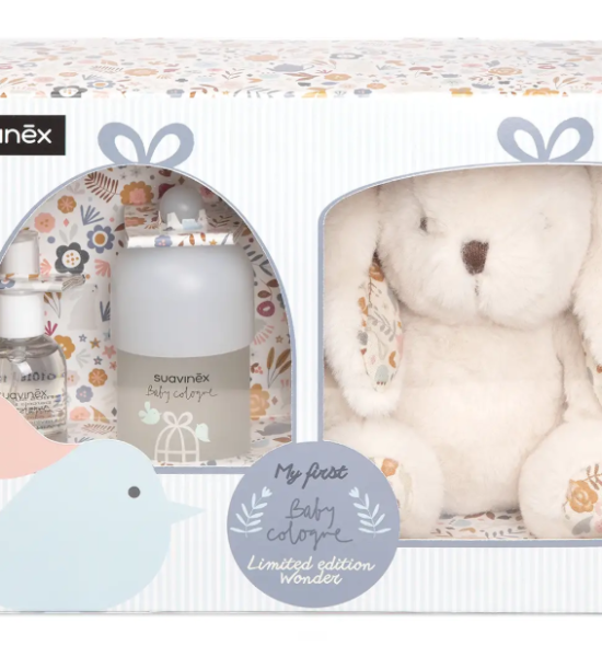My First Baby Cologne Set 2 Colonie + Peluche - Suavinex