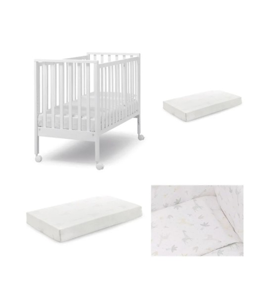 Full Evolution Lettino + 2 Materassi + Set Piumone - Erbesi