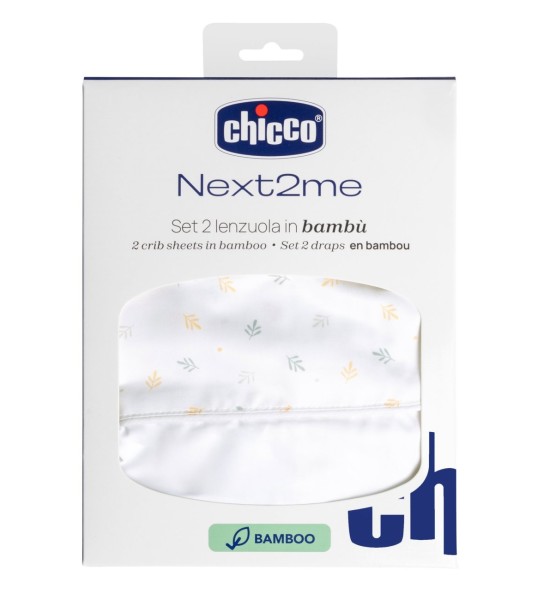 Set Lenzuola in Bambù per Next2Me U&D 2pz Chicco