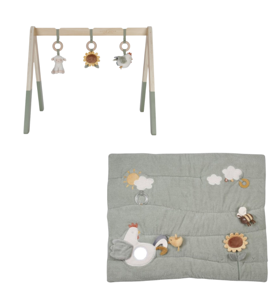 Kit Tappeto e Giostrina Little Dutch