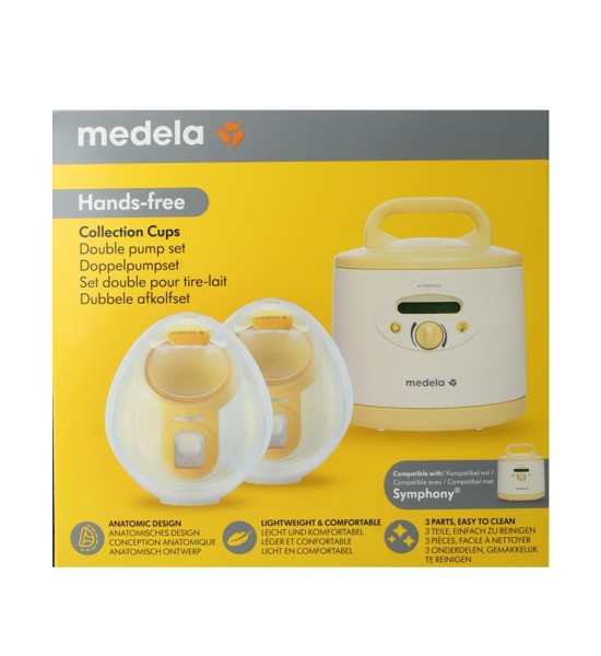 Hands-Free Coppe Collection 24mm per Estrazione Latte a Mani Libere Set 2 pezzi - Medela 