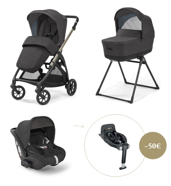 System Quattro Inglesina Electa con Darwin Recline + Base Isofix 360°