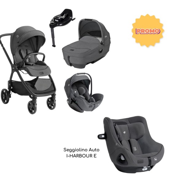 Trio Joie Signature Valora Con Calmi + i-Level Pro + Base Encore + Seggiolino Auto i-Harbour E - Joie
