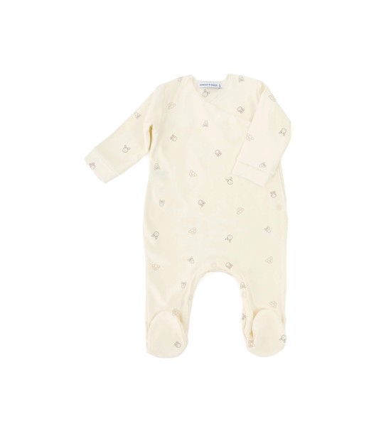 Tutina con piedi Pure Animal Friends - Bamboom