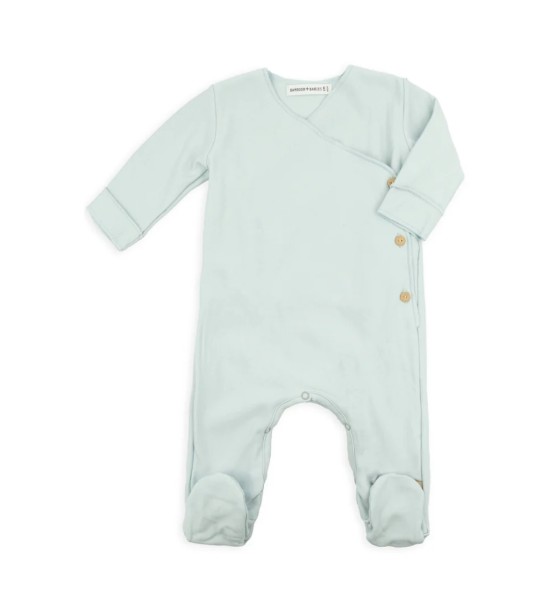 Tutina Con Piedi Pure Sky Grey - Bamboom