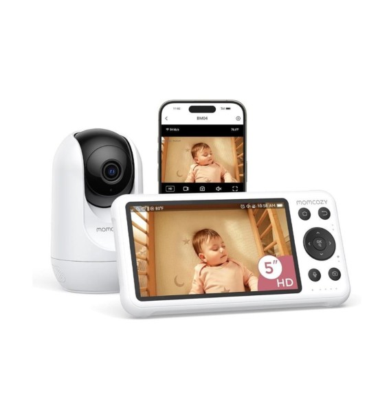 Video Baby Monitor BM04 5,5'' Dual Mode - Momcozy
