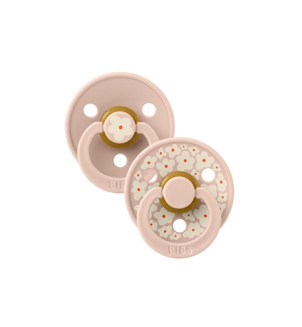 Set of 2 Pacifiers BIBS Studio Blush Collection
