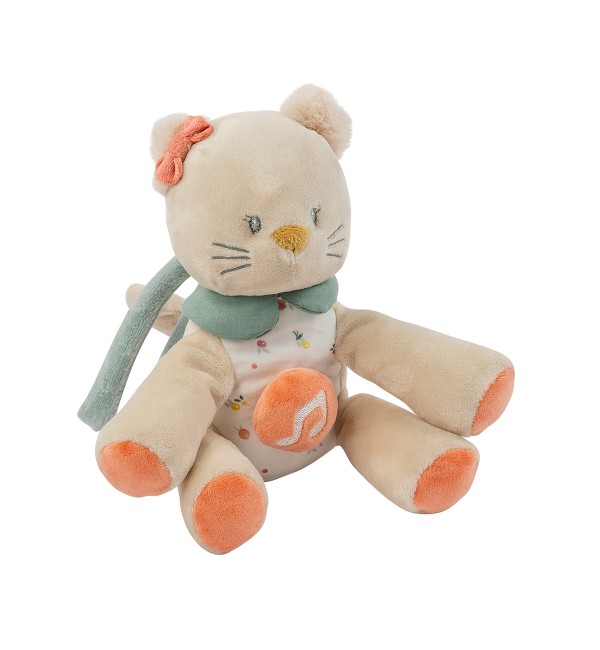 Minicaja de música Nattou Lana La Gattina