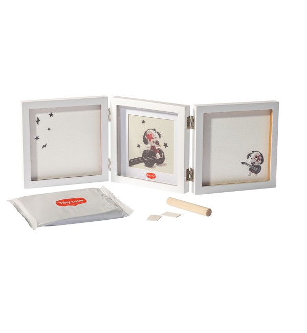 Cadre imprimé pour deux bébés Tiny Creations