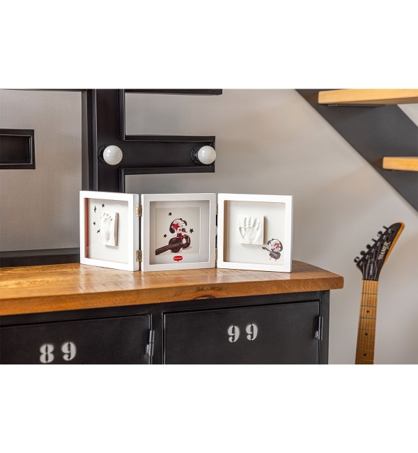 Cadre imprimé pour deux bébés Tiny Creations