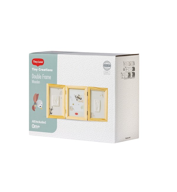 Cornice Doppia Tiny Creations Per Impronta Neonato