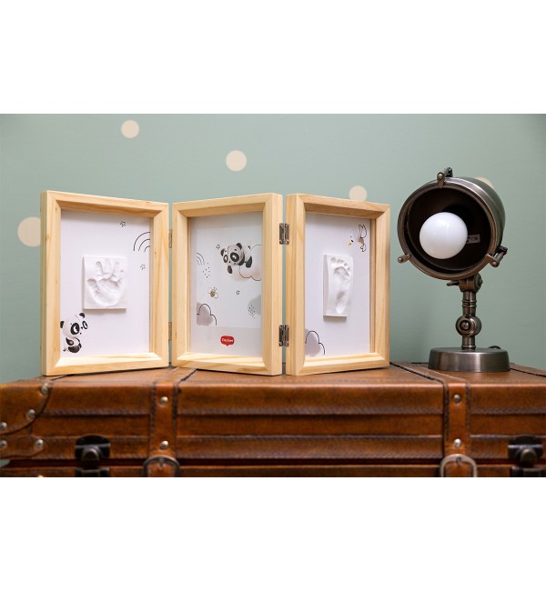 Cornice Doppia Tiny Creations Per Impronta Neonato