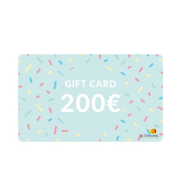 Chèque cadeau 200€