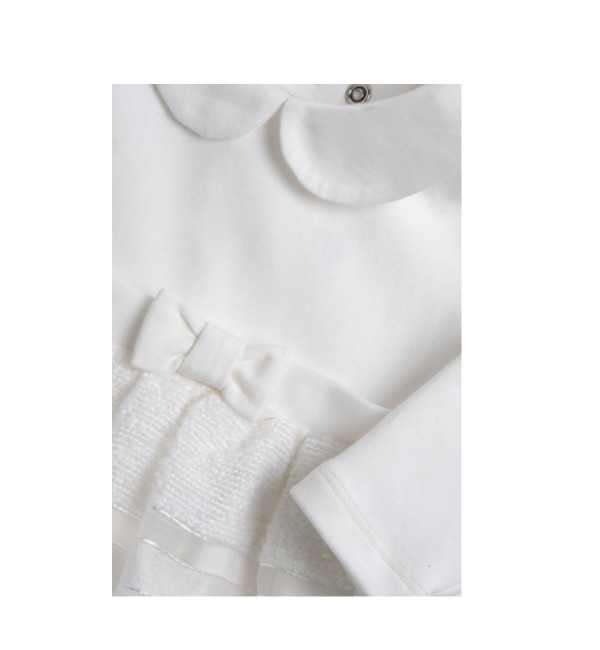 Abito bambina con gonna rigata 5956 - Chicco 