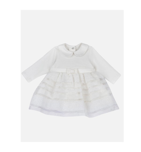 Abito bambina con gonna rigata 5956 - Chicco 