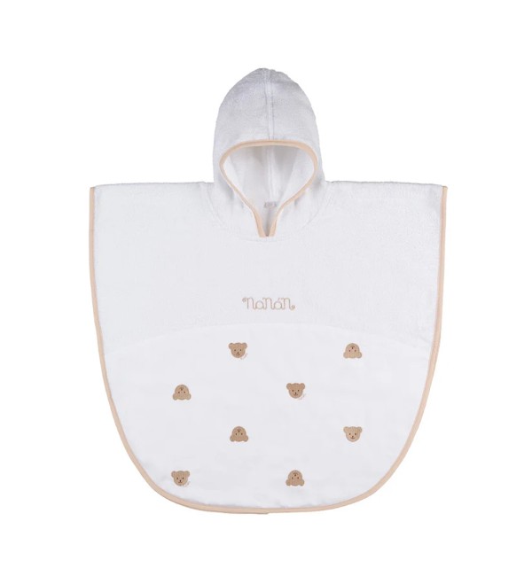 Teddy Tato Poncho Bathrobe Nanan