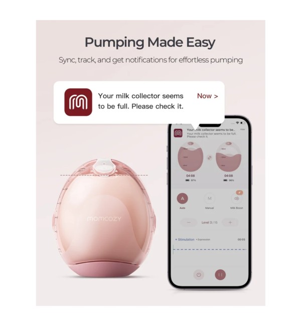 Tiralatte Ultra-Slim Air 1 Momcozy Doppio