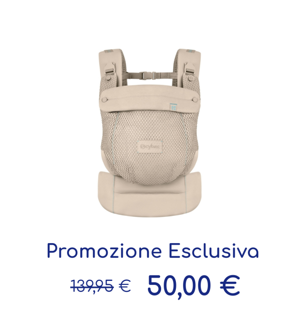 Promozione "SET M" Trio Cybex Balios S Lux con Cloud G + Base Auto e Adattatori con Marsupio Amya Esclusivo (opzionale)